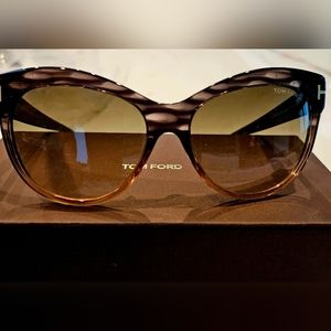 Tom Ford Lily Cat Eye Sunglasses